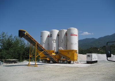 Aliumininis juostinis konvejeris betonui, Skodas - betono gamybos įranga