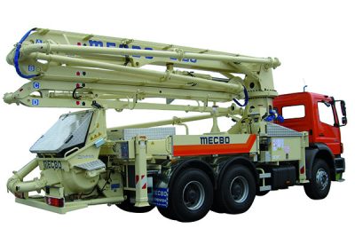 Truck-mounted concrete pumps , Skoda - concrete production equipment