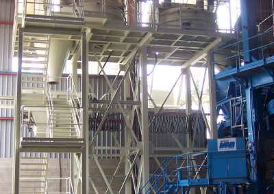 Birių medžiagų silosai, Skodas - betono gamybos įranga
