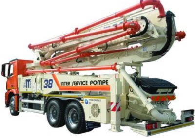Truck-mounted concrete pumps , Skoda - concrete production equipment