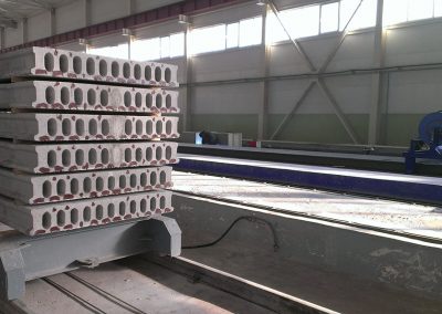 Лінія виробництва попередньо напружених бетонних виробів , Skoda - обладнання для виробництва бетону