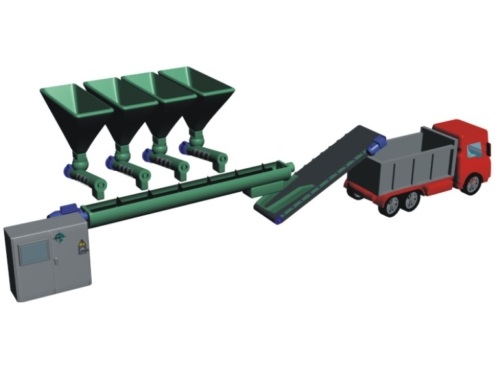 Equipos de producción de mezcla seca. , Skoda - equipos para la producción de hormigón
