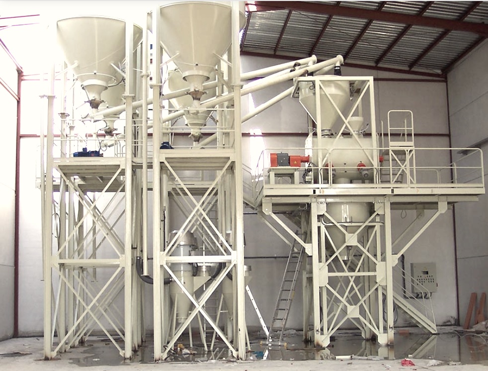 Équipement de production de mélange sec , Skoda - matériel de production de béton