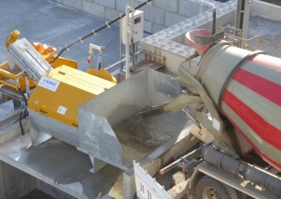 Concrete recycling system , Skoda - concrete production equipment