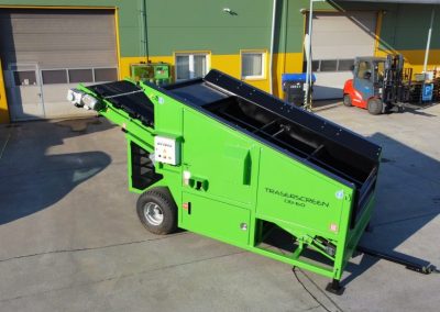 Mobilny sito wibracyjne na kołach DB-60 , Skodas - maszyny do produkcji betonu